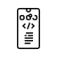 mobile app development icon