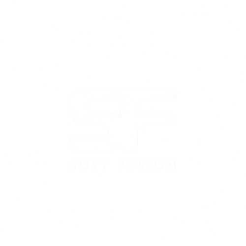 Soft Fusion Dark Mode Brand Logo